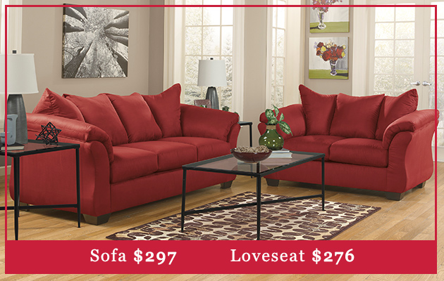 Sofa and Loveseat